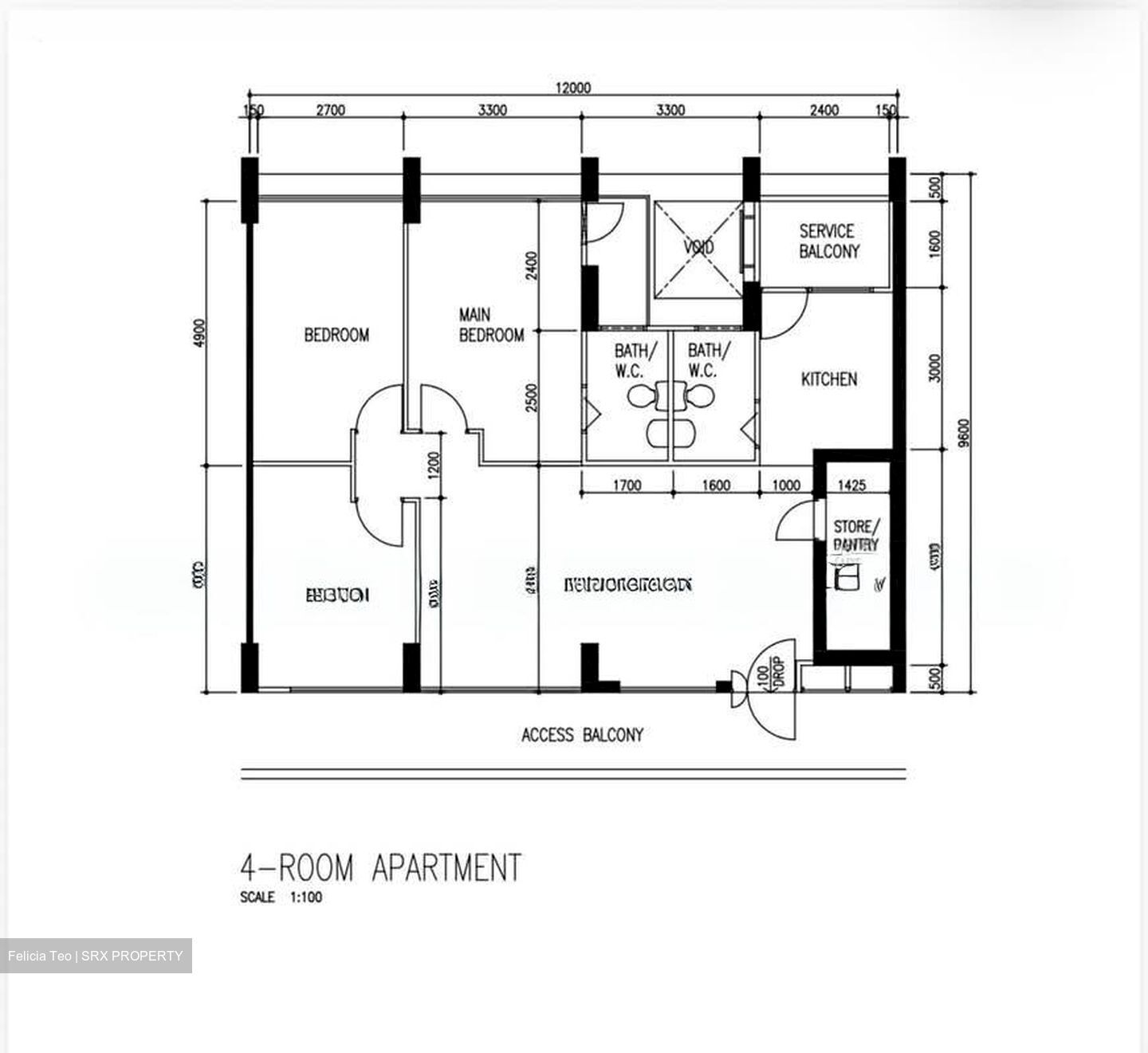 Blk 238 Compassvale Plains (Sengkang), HDB 4 Rooms #604371921